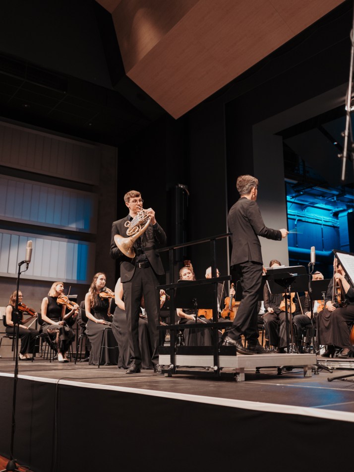 Süddeutsche Philharmonie Esslingen | 2024 Strauss 1. Hornkonzert © Lena Lidl
